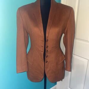 XS Barbara Bui brown blazer